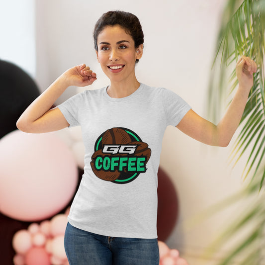 GAMING GROUNDS COFFEE LOGO - Women's Triblend Tee