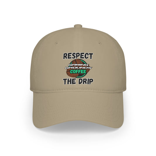 GAMING GROUNDS: RESPECT THE DRIP - Low Profile Baseball Cap