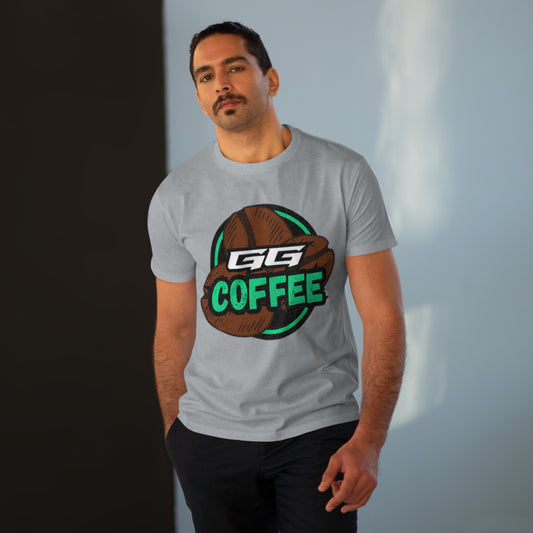 GAMING GROUNDS COFFEE LOGO - Men's Modern-fit Tee