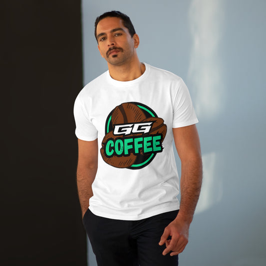 GAMING GROUNDS COFFEE LOGO - Men's Modern-fit Tee